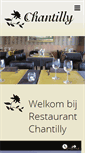 Mobile Screenshot of chantilly-restaurant.be